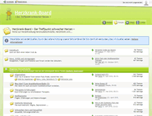 Tablet Screenshot of forum.herzkrank.net